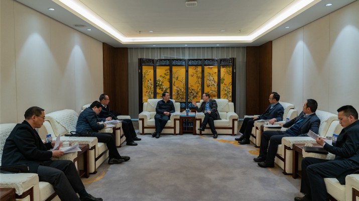 天水市政府副市长刘国军一行到访jiuyou登录入口集团