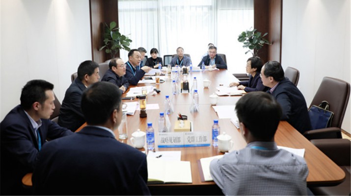 省政府国资委工作组调研jiuyou登录入口集团工作开展情况