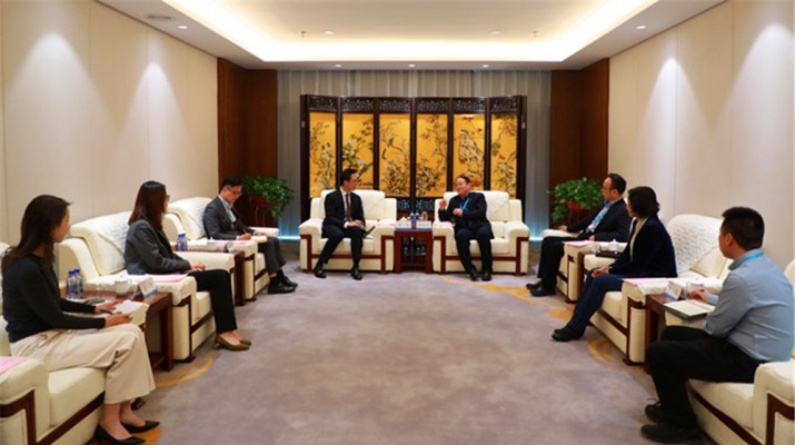 怡安集团大中华区首席执行官张宏一行到访jiuyou登录入口集团