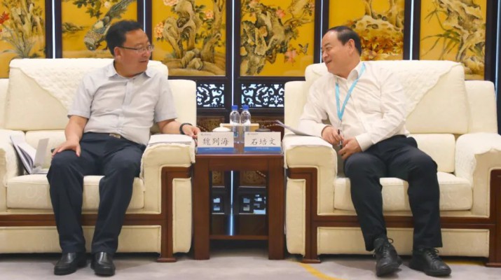 会宁县委书记魏列海一行到访jiuyou登录入口集团