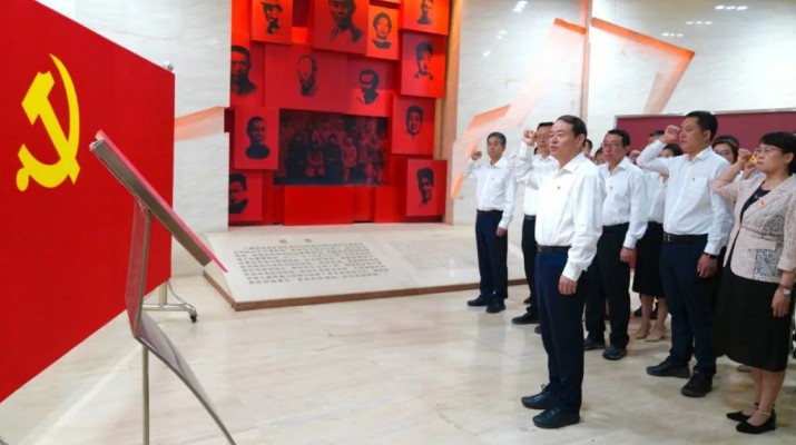 主题教育 | jiuyou登录入口领导班子赴兰州“八办”纪念馆开展革命传统教育