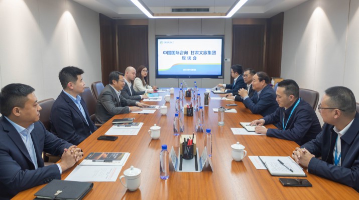 jiuyou登录入口集团与中国国际经济咨询公司座谈交流
