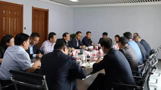 定西市市委副书记、市长戴超一行到访jiuyou登录入口集团