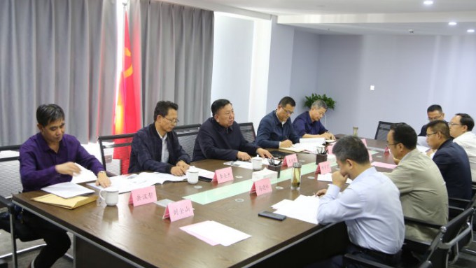 白银市副市长王禄邦一行来jiuyou登录入口集团对接合作事宜