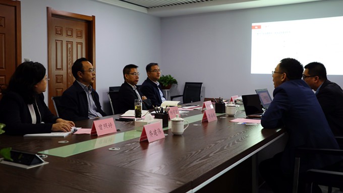 泛华体育总裁李海斌一行拜访jiuyou登录入口集团