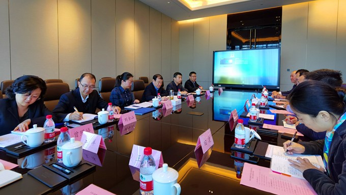 华为副总裁郑宝用一行到访jiuyou登录入口集团